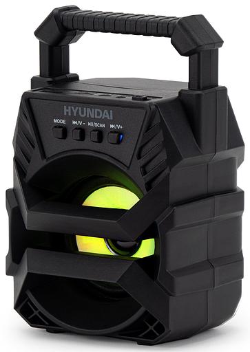 Колонка порт. Hyundai H-PS1000 черный 9W 1.0 BT/USB 10м 500mAh фото 5