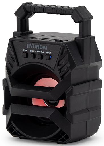 Колонка порт. Hyundai H-PS1000 черный 9W 1.0 BT/USB 10м 500mAh фото 7