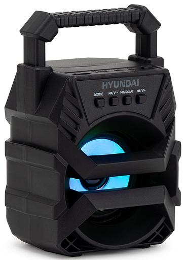 Колонка порт. Hyundai H-PS1000 черный 9W 1.0 BT/USB 10м 500mAh фото 8