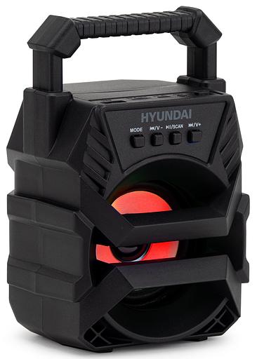 Колонка порт. Hyundai H-PS1000 черный 9W 1.0 BT/USB 10м 500mAh фото 10