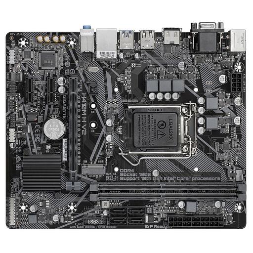 Gigabyte H410M H V2 2.1 {LGA1200, Intel Q470E, DDR4, 2, Micro-ATX} RTL фото 4