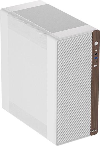 Корпус Formula TimberLine T2 белый без БП mATX 4x120mm 1xUSB2.0 1xUSB3.0 1xUSB3.1 audio bott PSU фото 1