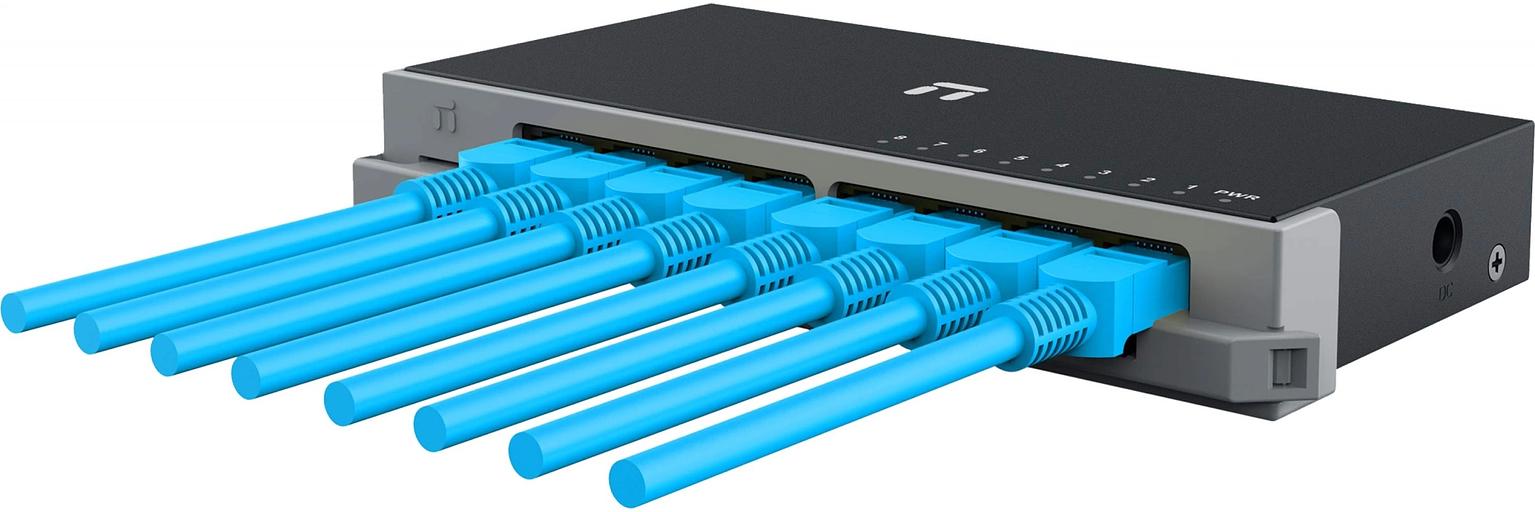 Коммутатор Netis ST108D 8x100Мбит/с неуправляемый фото 5