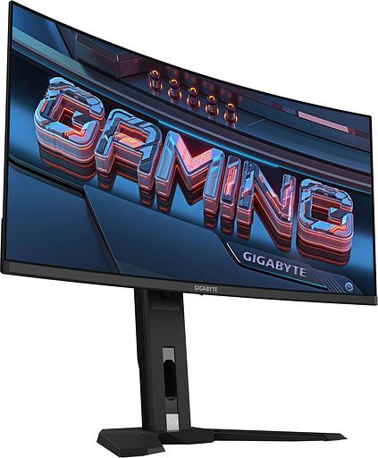 Монитор Gigabyte 34" MO34WQC2 черный OLED LED 21:9 HDMI матовая HAS 250cd 178гр/178гр 3440x1440 240Hz DP UW USB 9.3кг фото 3