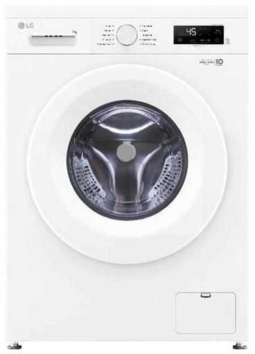 Стиральная машина LG F2Y1HS3W класс: A загр.фронтальная макс.:7кг белый фото 1