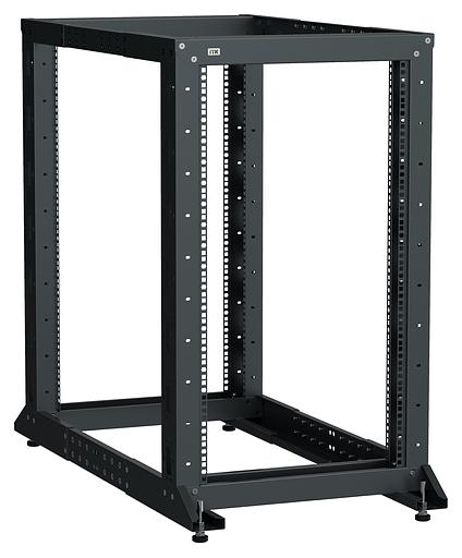 Стойка двухрамная ITK Linea LF05-24U61-2GM 24U 600ммX1000мм 700кг черный фото 1