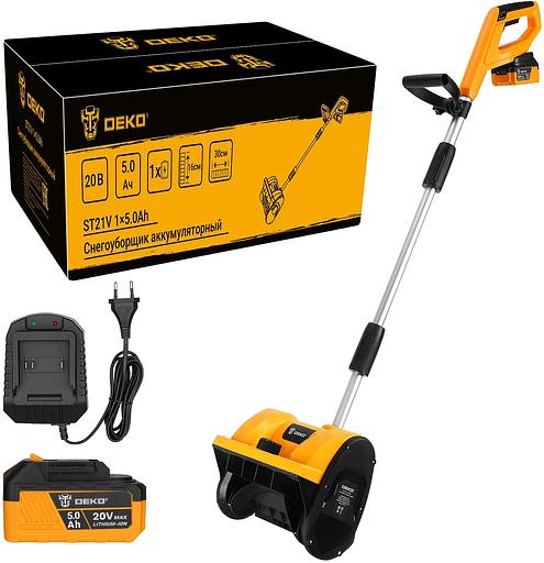 Снегоуборщик электр. Deko ST21V фото 3