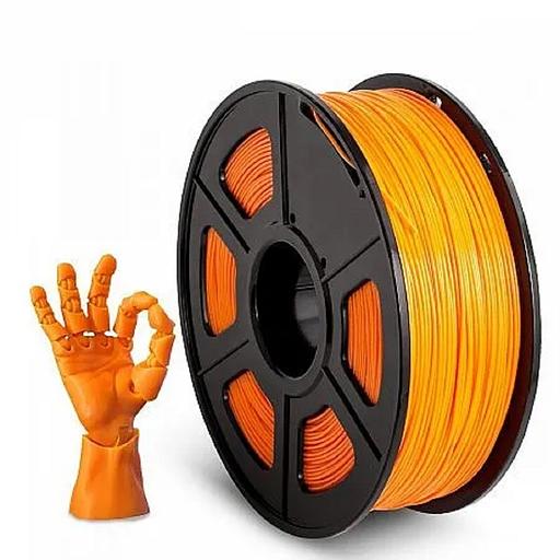 Филамент NVPRINT ABS Orange для 3D печати диаметр 1.75мм длина 330 метров масса 1 кг фото 1