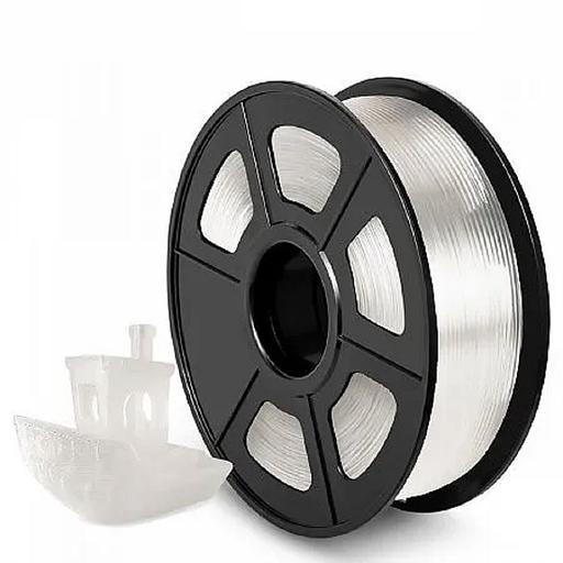 Филамент NVPRINT ABS Transparent для 3D печати диаметр 1.75мм длина 330 метров масса 1 кг фото 1