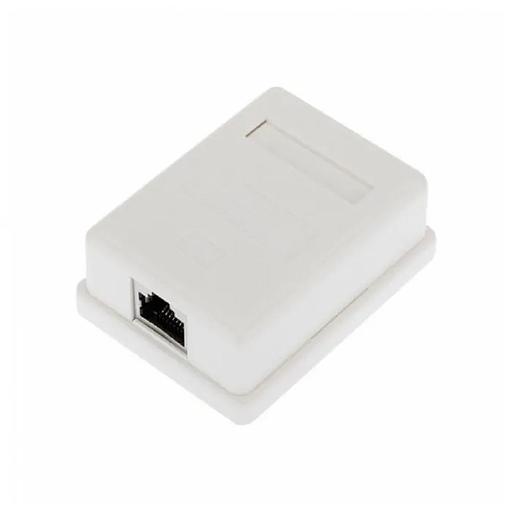 Rexant (03-0142) Розетка компьютерная внешняя, 1-порт FTP RJ-45 (8P8C), CAT 6 фото 1