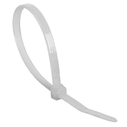 Rexant (07-0250-25) Стяжка кабельная нейлоновая 250x3,6мм, белая (25 шт/уп) фото 1