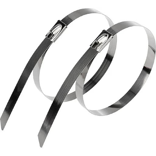 Rexant (07-0410-100) Стяжка кабельная стальная (304) 400x7,9мм (100 шт/уп) фото 1