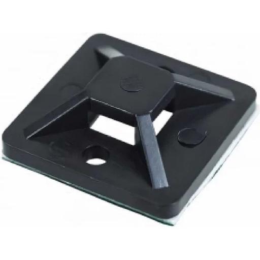 Rexant (07-2021) Площадка самоклеящаяся 20х20 мм, черная (100 шт/уп) фото 1