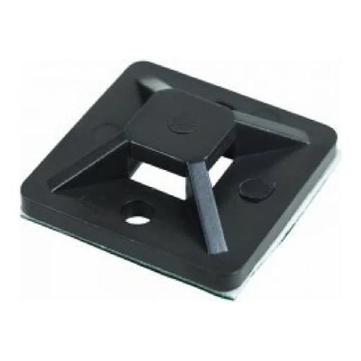 Rexant (07-2026) Площадка самоклеящаяся 25х25 мм, черная (100 шт/уп) фото 1