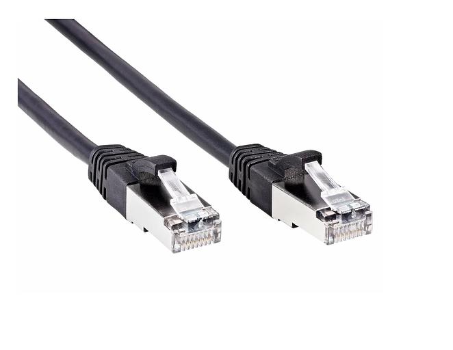 Патчкорд литой iOpen FTP кат.5e (7/0.16) черный 3m _1 фото 1