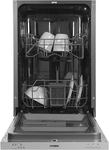 Посудомоечная машина встраив. Hyundai HBD 440P 1900Вт узкая фото 2