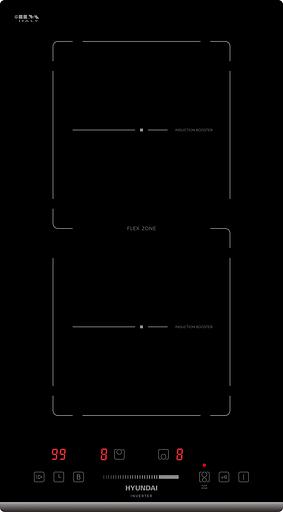 Индукционная варочная поверхность Hyundai HHI 3755 BG черный фото 1