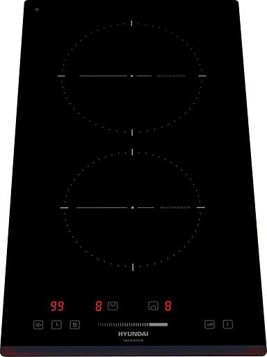 Индукционная варочная поверхность Hyundai HHI 3751 BG черный фото 3