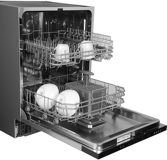 Посудомоечная машина встраив. Hyundai HBD 641 2100Вт полноразмерная нержавеющая сталь инвертер фото 8