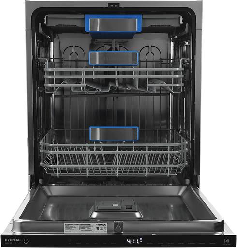 Посудомоечная машина встраив. Hyundai HBD 665 2100Вт полноразмерная нержавеющая сталь инвертер фото 1