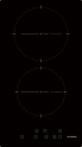 Индукционная варочная поверхность Hyundai HHI 3710 BG черный фото 1