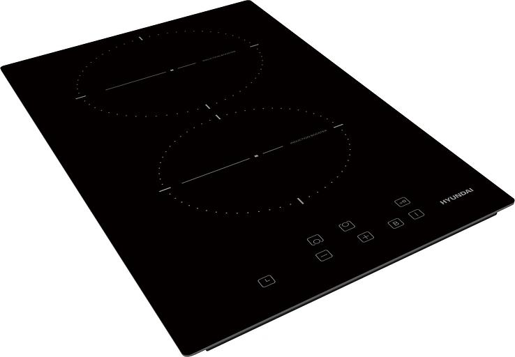 Индукционная варочная поверхность Hyundai HHI 3710 BG черный фото 4
