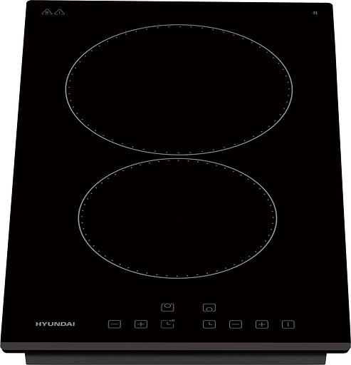 Варочная поверхность Hyundai HHE 3251 BG черный фото 2