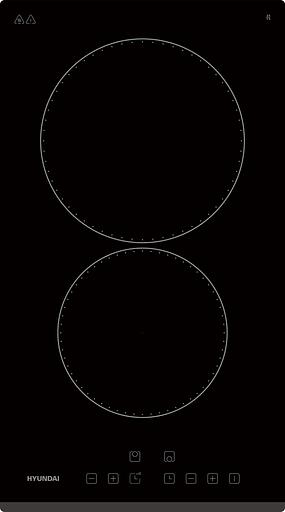 Варочная поверхность Hyundai HHE 3251 BG черный фото 8
