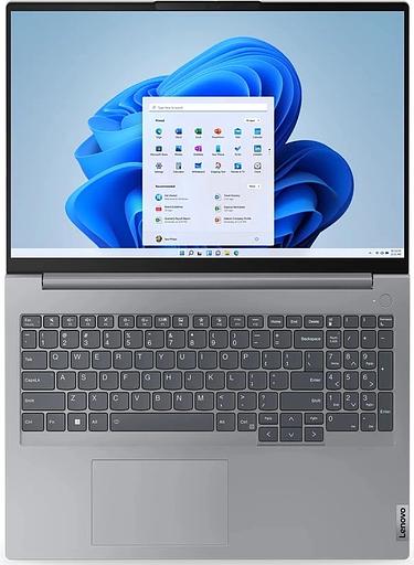 Ноутбук Lenovo Thinkbook 16 G6 IRL Core i7 1355U 32Gb SSD1Tb Intel Iris Xe graphics 16" IPS WUXGA (1920x1200)/ENGKBD Windows 11 Professional grey WiFi BT Cam (21KH00SVUS) фото 6