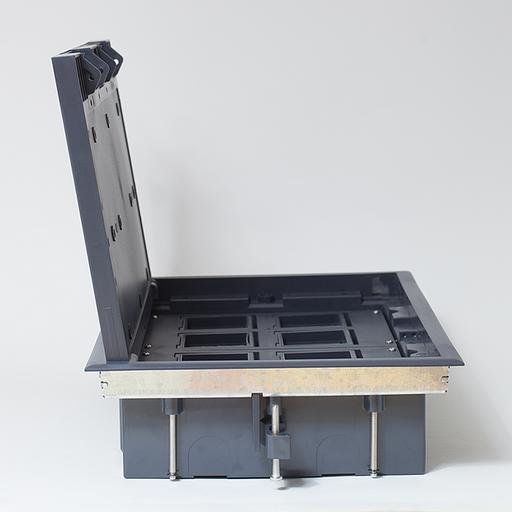 Люк на 8 постов (45х45),металл/ пластик, с пластиковой коробкой, IP40 фото 5