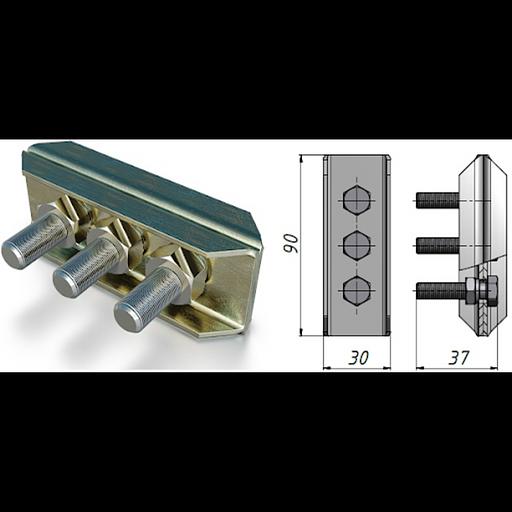 Зажим-трос К-296 фото 1