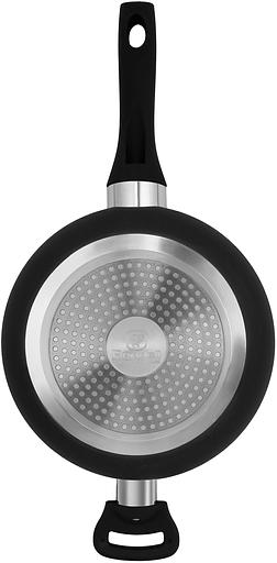 Сотейник Rondell Infinity RDA-574 d=24см (с крышкой) черный фото 4