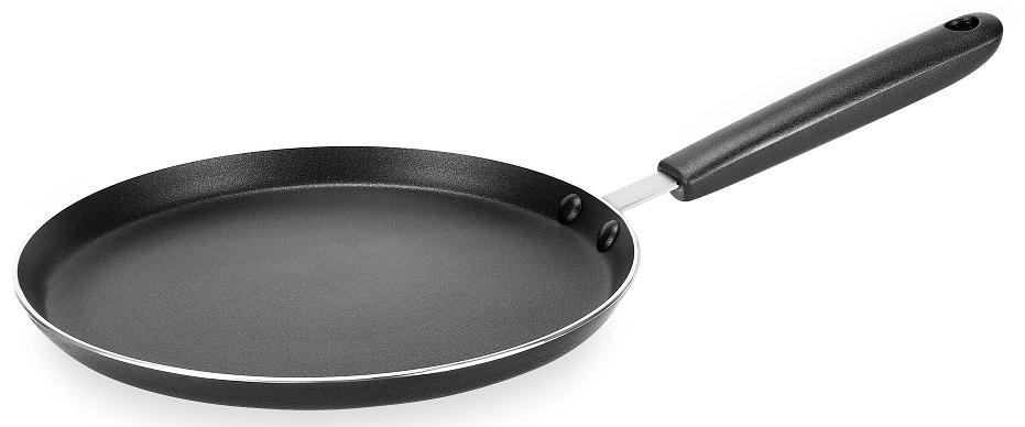 Сковорода блинная Rondell RDA-022 круглая 24см покрытие: Xylan Plus ручка несъемная (без крышки) черный фото 1