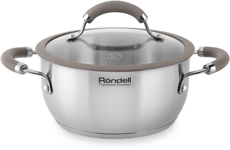 Кастрюля Rondell Balance RDS-755 5л. d=24см (с крышкой) стальной фото 2