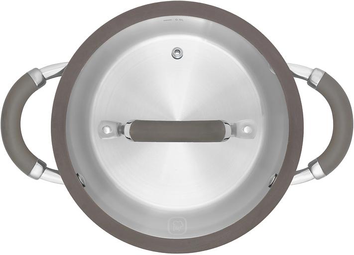 Кастрюля Rondell Balance RDS-755 5л. d=24см (с крышкой) стальной фото 3