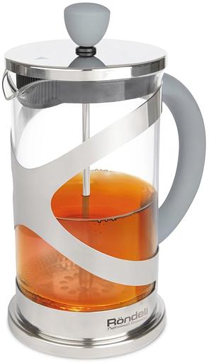 Френч-пресс Rondell Crystal Grey RDS-840 1л серый фото 1