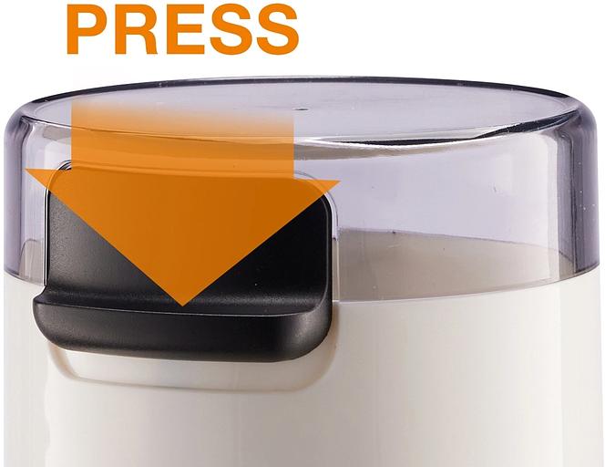 Кофемолка Gorenje SMK150SW 150Вт сист.помол.:одинарный нож вместим.:45гр белый фото 4