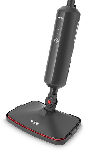 Швабра паровая Vitek VT-8188 1500Вт красный/черный фото 2