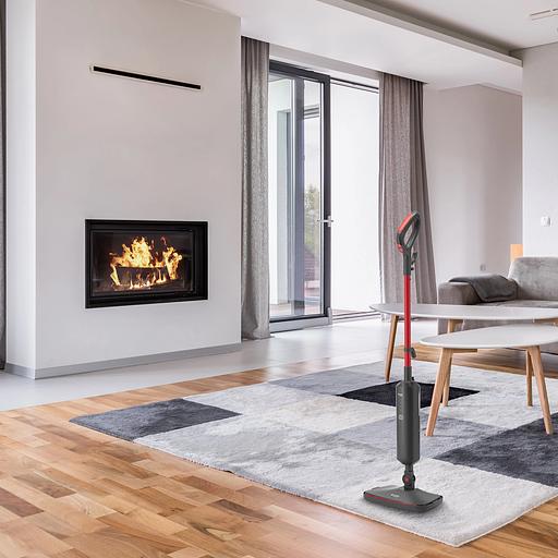 Швабра паровая Vitek VT-8188 1500Вт красный/черный фото 6