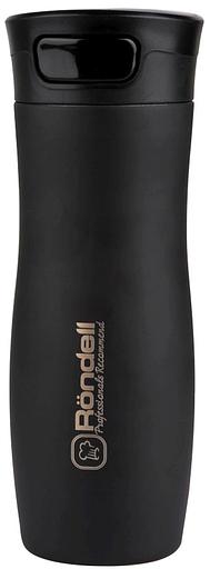 Термокружка для напитков Rondell Tezoro RDS-836 0.4л. черный картонная коробка фото 1