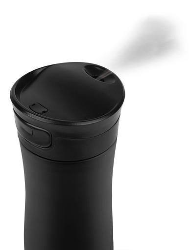 Термокружка для напитков Rondell Tezoro RDS-836 0.4л. черный картонная коробка фото 4