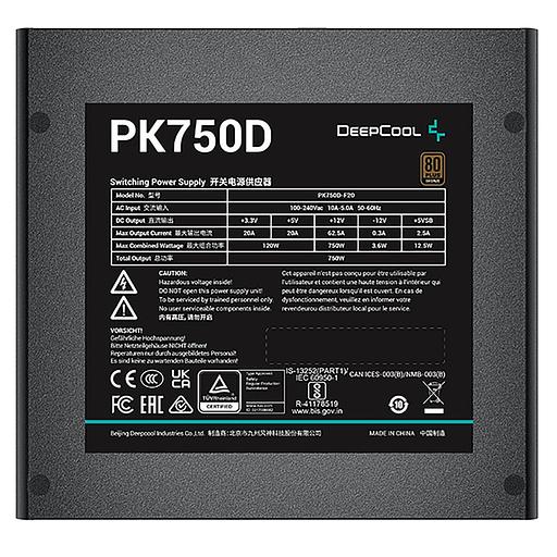 Блок питания Deepcool PK750D (R-PK750D-FA0B-WGEU) фото 4