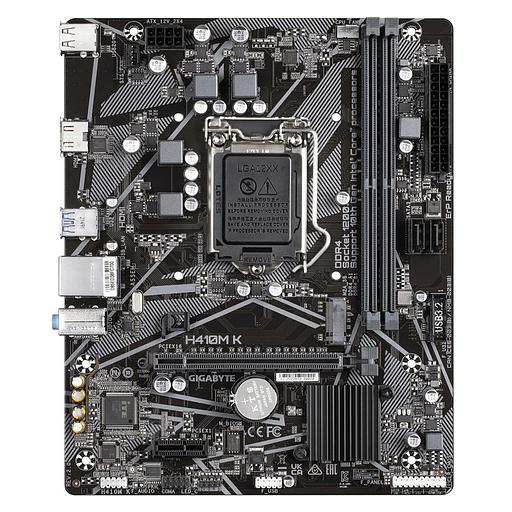 Материнская плата Gigabyte H410M K 2.0, RTL фото 2