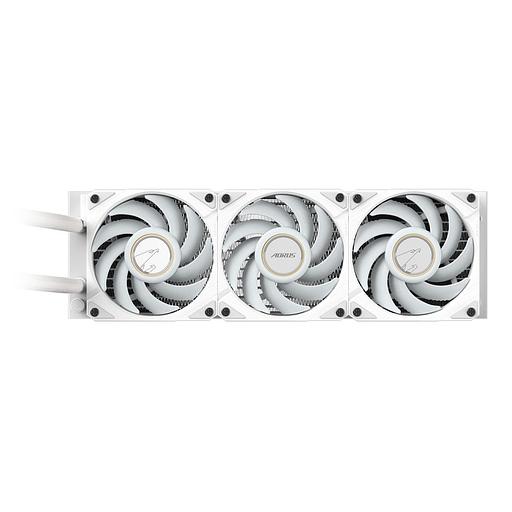 Жидкостная система охлаждения Gigabyte AORUS WATERFORCE X II 360I White, 3 x 120mm ARGB Fan, sTR5, RTL (9JAWTX2360I-00-10) фото 5