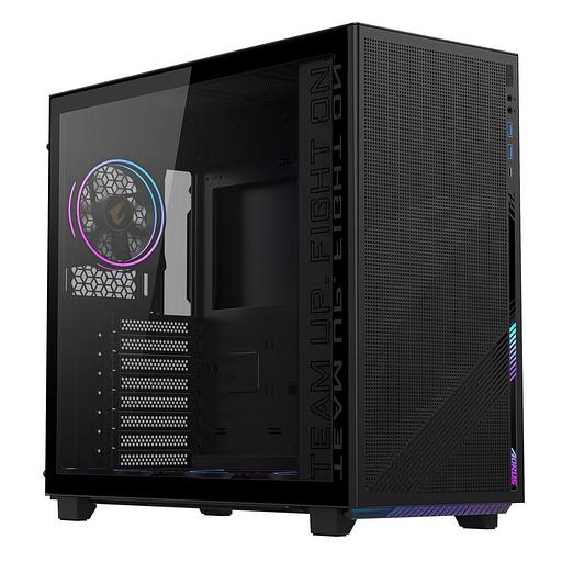 Корпус для ПК Gigabyte AORUS C400G MidTower, ATX, USB-C x1, USB 3.0 x2, Audio I/O, Black,TG фото 1