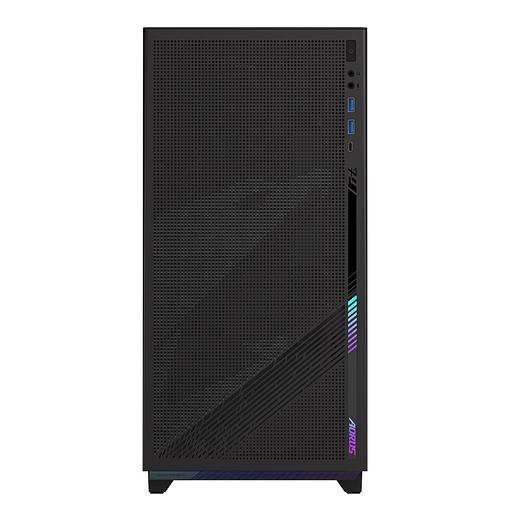 Корпус для ПК Gigabyte AORUS C400G MidTower, ATX, USB-C x1, USB 3.0 x2, Audio I/O, Black,TG фото 5