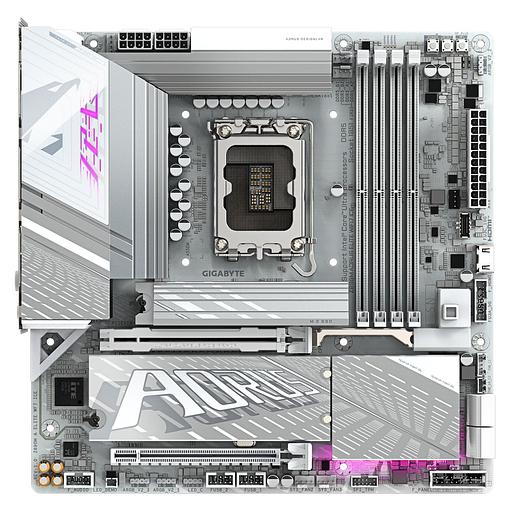 Материнская плата Gigabyte Z890M AORUS ELITE WF7 ICE, RTL фото 2