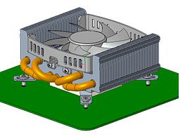 Кулер для процессора PcCooler PALADIN 400 WH фото 1