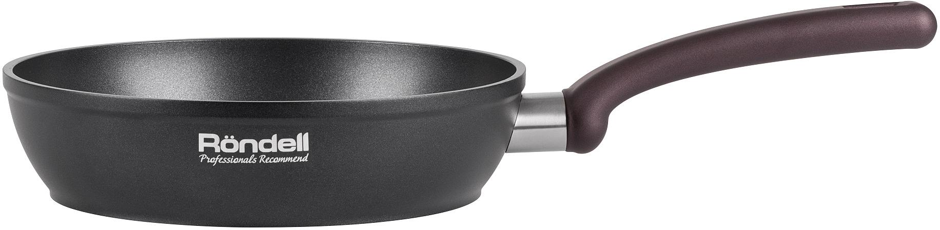 Сковорода Rondell Fest RDA-1338 круглая 24см покрытие: Xylan Plus ручка несъемная (без крышки) черный фото 2