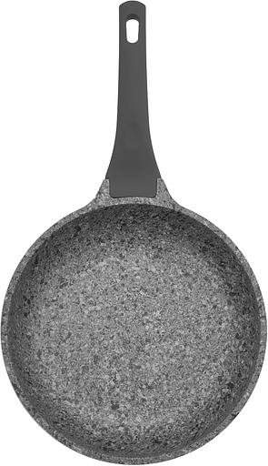 Сковорода Rondell Granit Carrara RDA-1844 круглая 24см покрытие: Quantum2 ручка несъемная (без крышки) серый фото 3